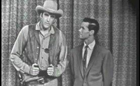 JAMES ARNESS FROM GUNSMOKE. The Johnny Carson Show from 1955.