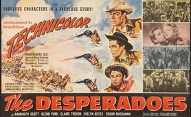 The Desperadoes (1943) - Glenn Ford, Randolph Scott & Evelyn Keyes